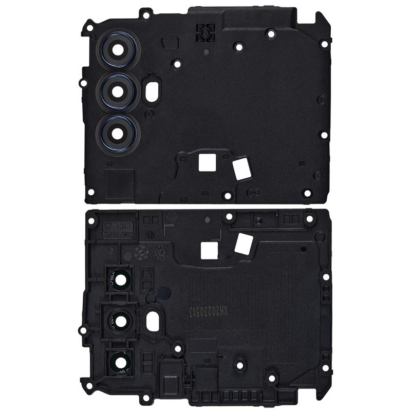Cubierta de antena con lente de camara trasera para Motorola Moto G Play (XT2271-5 / 2023) (Indigo profundo)