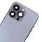 Tapa trasera para iPhone 13 Pro con componentes pequenos pre-instalados (Azul Sierra)