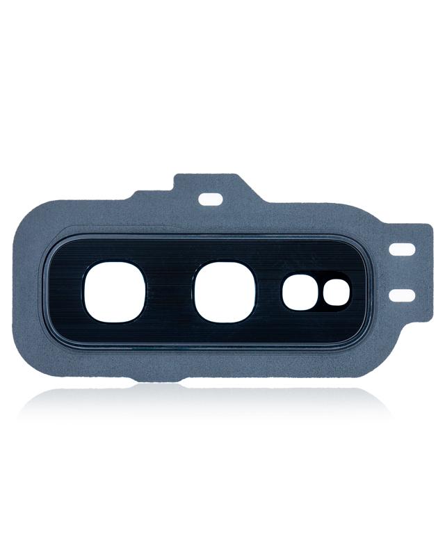 Lente de camara trasera con aro de cubierta para Samsung Galaxy S10E (Prism Black)