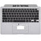 Carcasa superior con teclado para MacBook Air 13" Retina (A2337 / Final 2020) Gris espacial