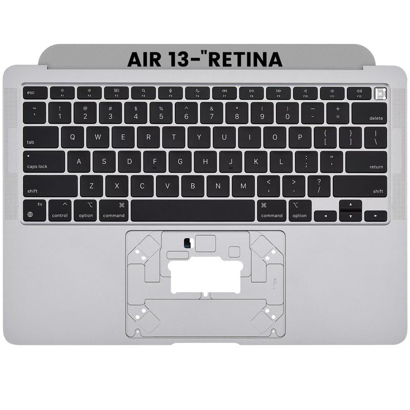 Carcasa superior con teclado para MacBook Air 13" Retina (A2337 / Final 2020) Gris espacial