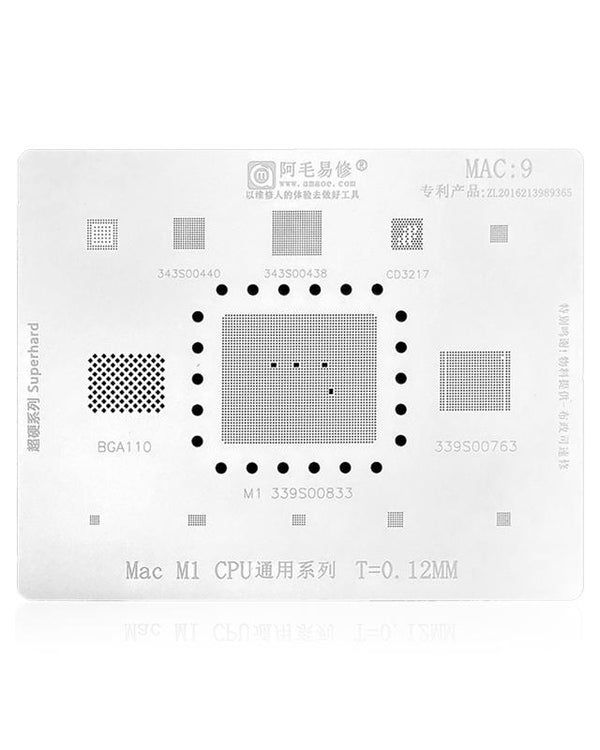 Plantilla Universal CPU para MacBooks (MAC 9)