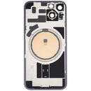 Tapa trasera con placa y magneto MagSafe para iPhone 14 (Azul, original usada grado A)