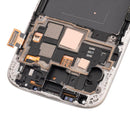 Pantalla OLED para Samsung Galaxy S4 con marco (Negro)