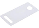Tapa trasera original para Motorola Moto Z4 (XT1980-3 / XT1980-4 / 2019) (Blanco)