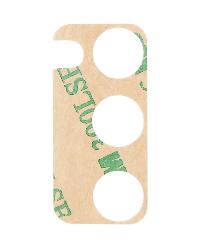 Lente de camara trasera (solo vidrio) con adhesivo para Samsung Galaxy S20 FE 4G / 5G (Cloud Orange)