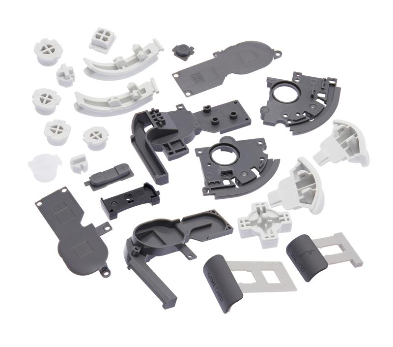 Conjunto completo de botones para Nintendo Switch Lite (Gris)