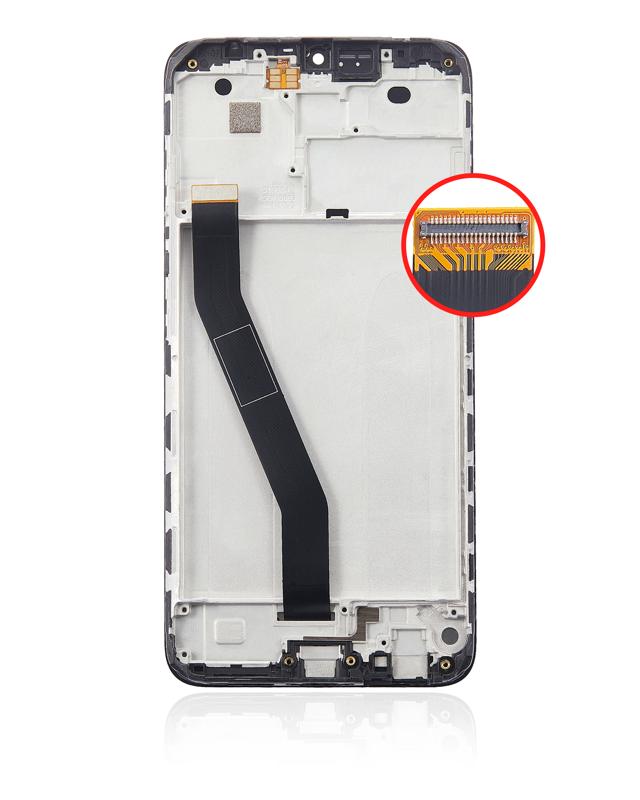 Pantalla LCD con marco para Xiaomi Redmi 8 / 8A (Reacondicionado)