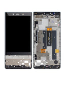 Pantalla LCD con marco para BlackBerry KEY2 LE / Lite (BBE100 Series) Slate