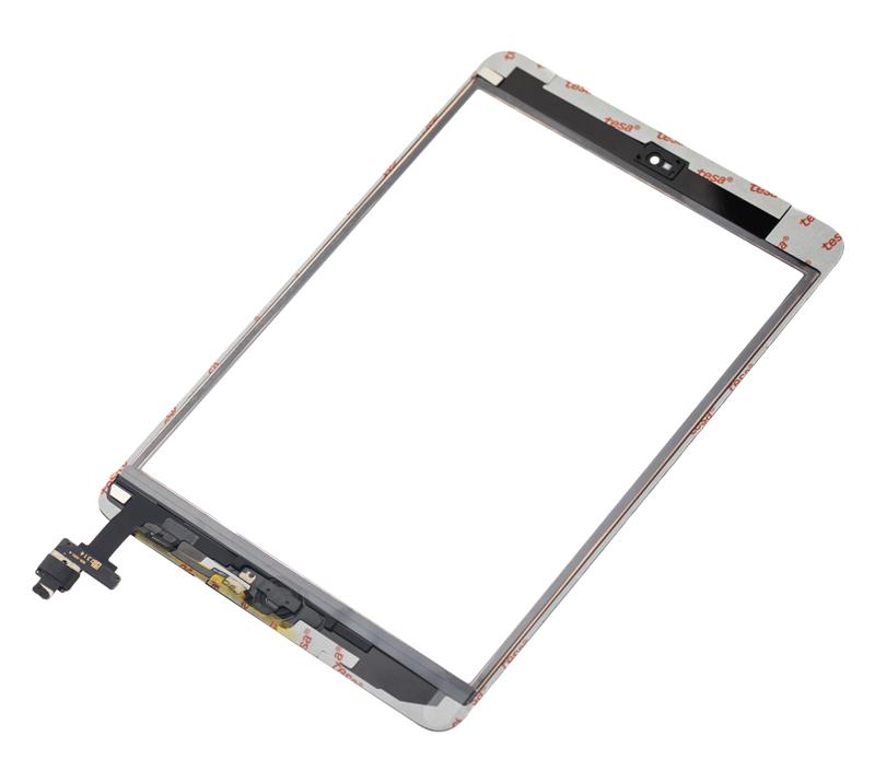 Digitalizador con chip IC y boton de inicio pre-instalado para iPad Mini 1 / iPad Mini 2 (Negro)