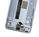 Pantalla LCD con marco para LG Q70 (Reacondicionado) (Azul Espejo)
