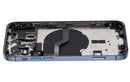 Tapa trasera para iPhone 12 Pro con componentes pequeños pre-instalados (Versión internacional) (Azul Pacífico)