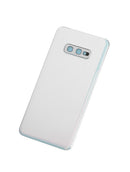 Tapa trasera con lente de camara para Samsung Galaxy S10E (Blanco Prisma)