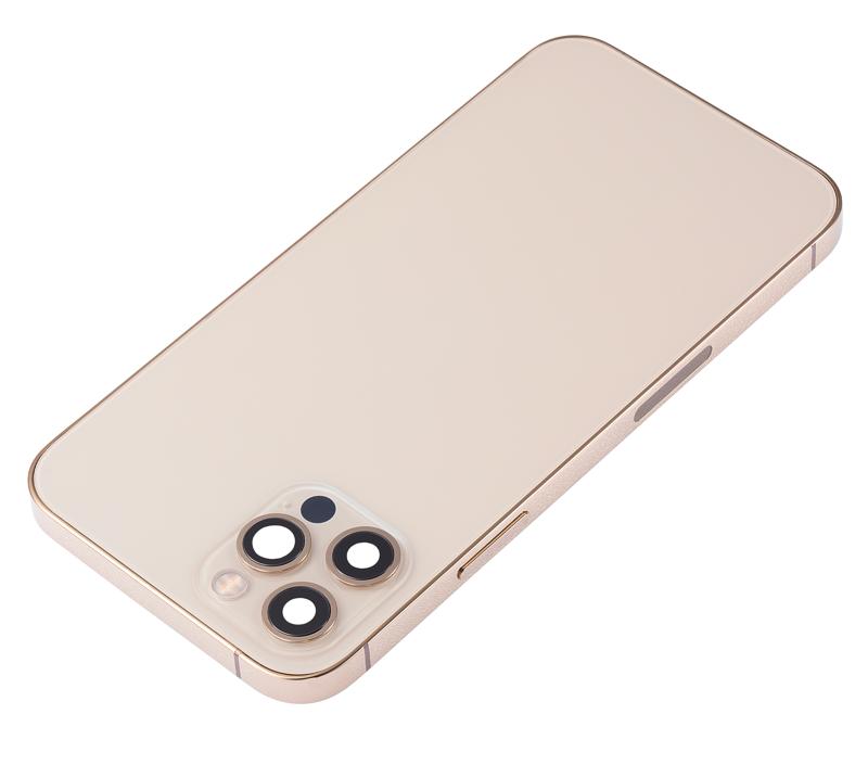 Tapa trasera para iPhone 12 Pro (Version US) sin logo (Dorado)