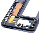 Marco intermedio con piezas pequeñas para Samsung Galaxy S10E (Negro Prismático)