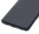 Pantalla USADA OLED para Samsung Galaxy S9 con marco (Negro Medianoche)