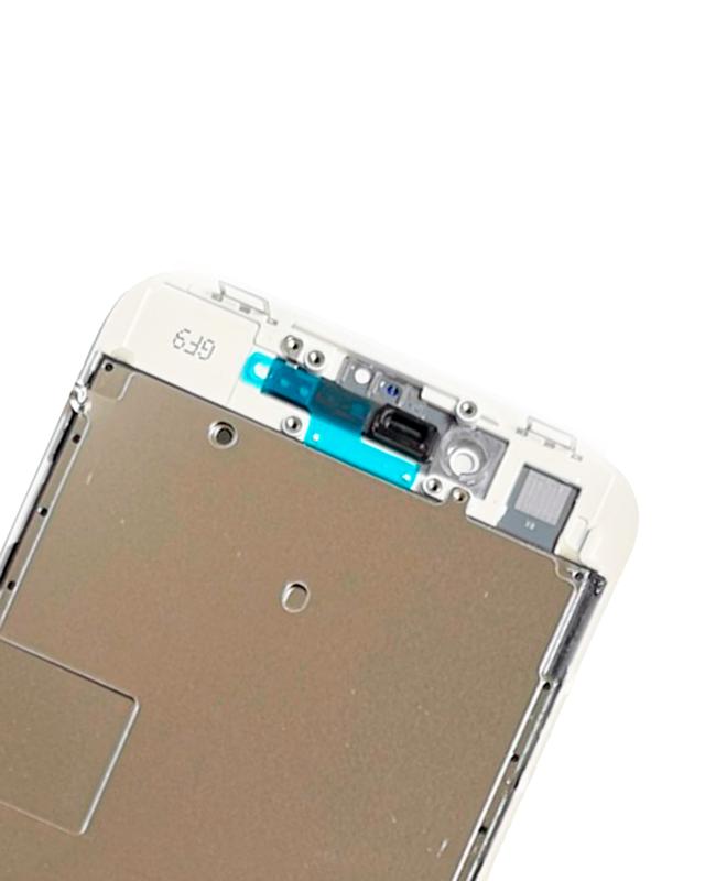 Pantalla LCD para iPhone 8 / SE (2020 / 2022) con placa de acero (Blanco)