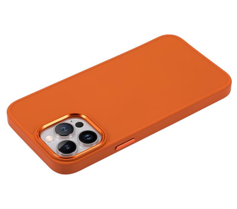 Estuche Slim Armadillo Geode para iPhone 13 Pro Max Naranja Quemado 1 Paquete