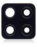 Lente de Camara Trasera (solo vidrio) con adhesivo para Samsung Galaxy A42 5G (A426 / 2020) (Prism Dot Black) (Paquete de 10)