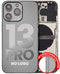 Tapa trasera para iPhone 13 Pro con componentes pequeños pre-instalados (Sin logo) (Versión internacional) (Grafito)