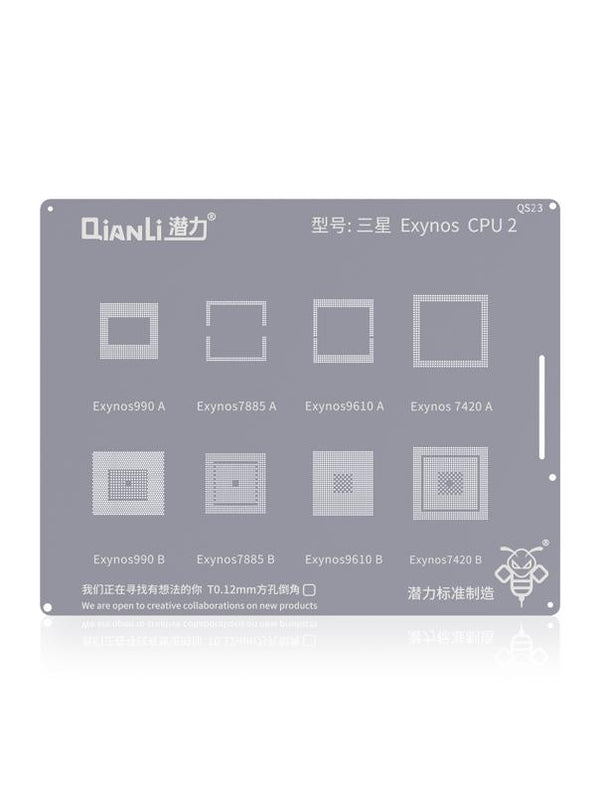 Stencil Bumblebee (QS23) para CPU Samsung Exynos (Qianli)