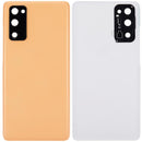 Tapa trasera con lente de camara para Samsung Galaxy S20 FE 5G (Naranja Cloud)