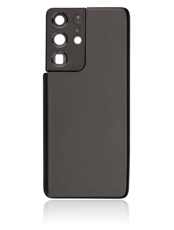 Tapa trasera con lente de camara para Samsung Galaxy S21 Ultra (Phantom Black)