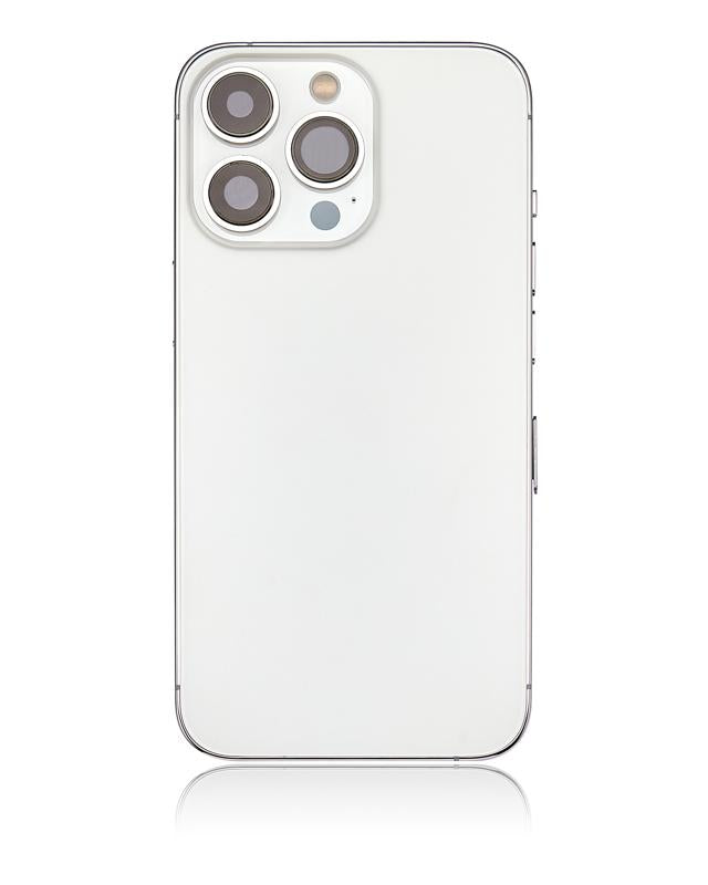 Tapa trasera para iPhone 13 Pro (Version US) sin logo (Plata)
