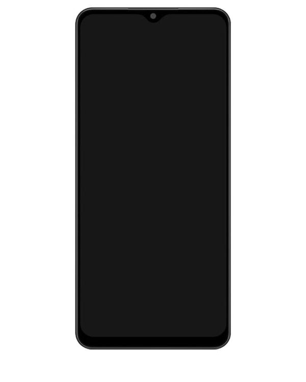 Pantalla LCD con marco para Samsung Galaxy A32 4G (A325F / 2021) original en color negro impresionante