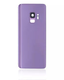 Tapa trasera con lente de camara para Samsung Galaxy S9 original (Lilac Purple)