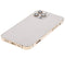 Tapa trasera para iPhone 12 Pro con componentes pequeños pre-instalados (Versión Internacional, Oro)
