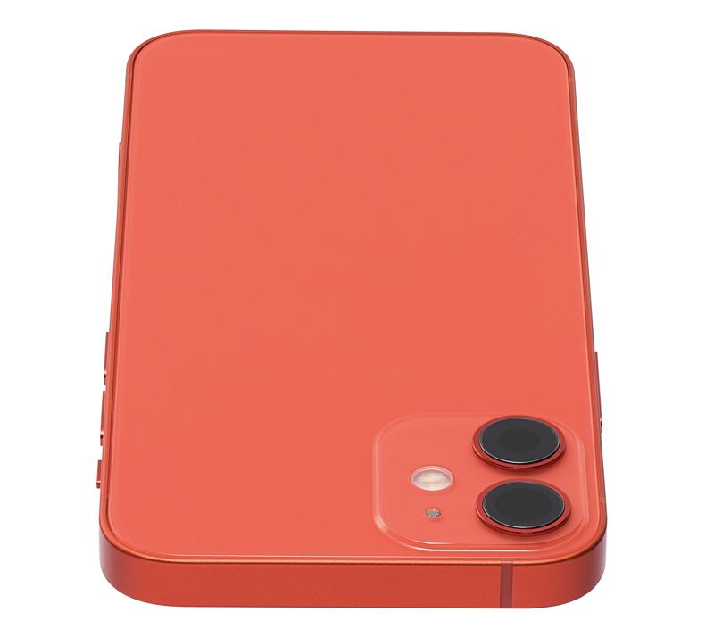 Tapa trasera para iPhone 12 Mini rojo con componentes pequeños pre-instalados
