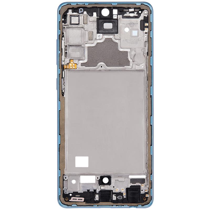 Marco intermedio para Samsung Galaxy A72 (A725 / 2021) Azul