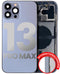 Tapa trasera con componentes pequeños preinstalados para iPhone 13 Pro Max (Versión Internacional) (Original Usada: Grado A) (Azul Sierra)