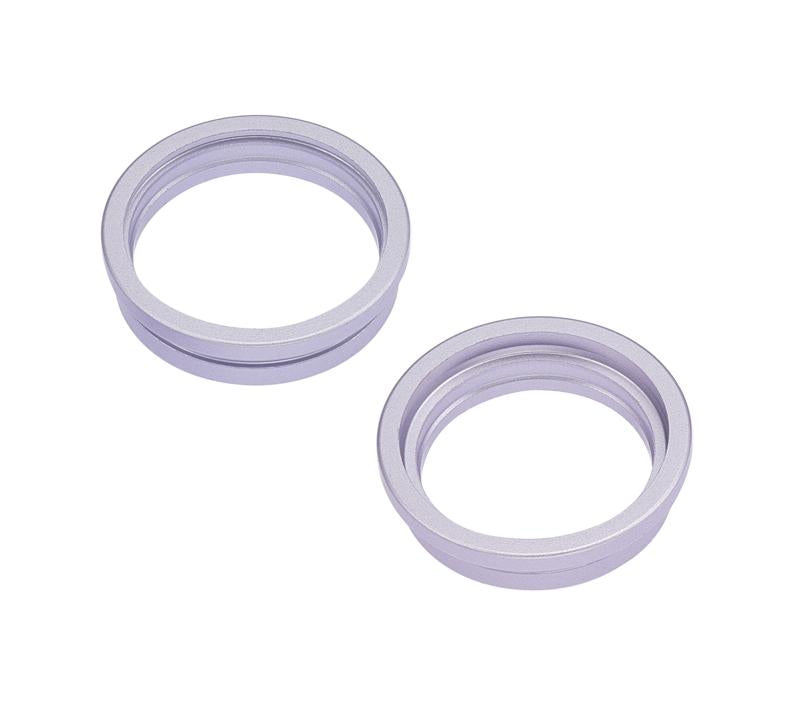 Anillo de bisel para camara trasera para iPhone 14 / 14 Plus (Morado) (Set de 2 piezas)