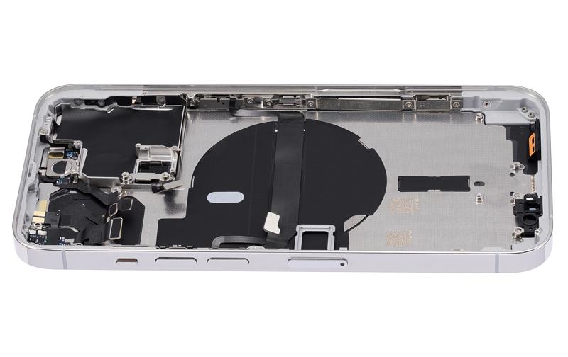 Tapa trasera para iPhone 13 Pro (Version US) sin logo (Plata)