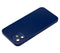 Tapa trasera con componentes pequenos pre-instalados para iPhone 12 (Version US) (Sin logo) (Azul)