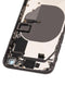 Tapa trasera con componentes pequeños pre-instalados para iPhone 8 (Usada, Original, Grado C) (Gris Espacial)