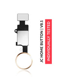 Solucion para boton de inicio para iPhone 7 / 7 Plus / 8 / 8 Plus / SE (2020) / SE (2022) (Dorado) (Version 8.1 / JC)