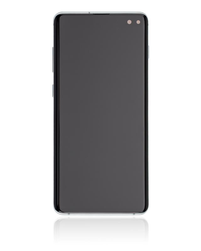 Pantalla OLED para Samsung Galaxy S10 Plus con marco (Original) (Verde Prisma)