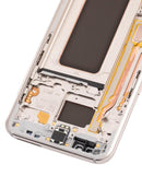 Pantalla OLED para Samsung Galaxy S8 Plus con marco (Maple Gold)