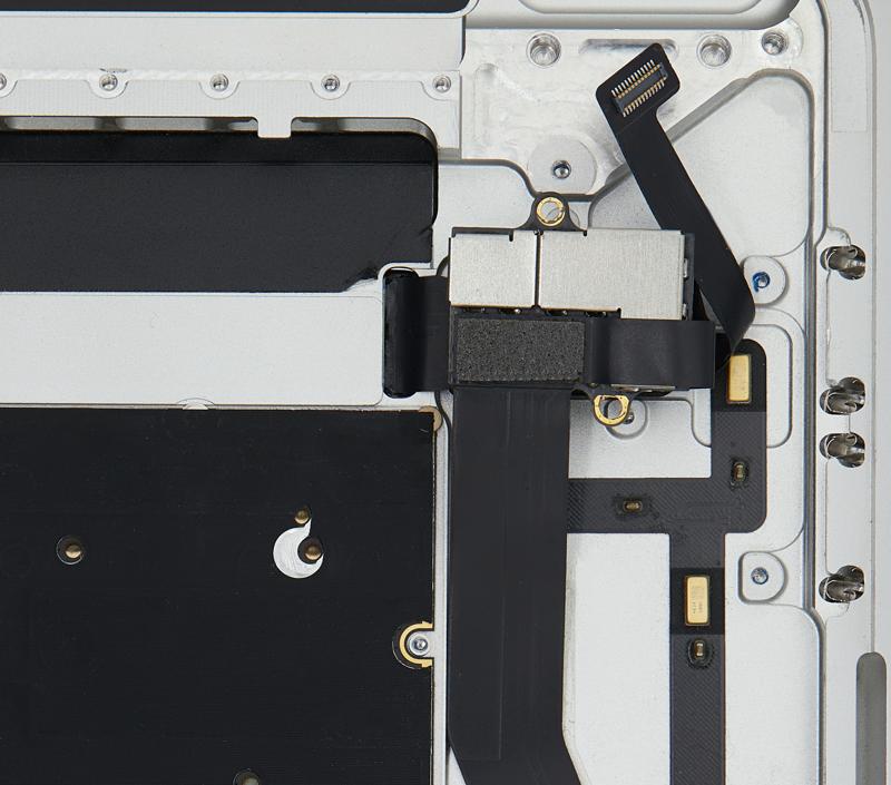 Carcasa superior con teclado para MacBook Pro 15" con Touch Bar (A1707 / Finales de 2016 / Mediados de 2017) (Teclado Francés) (Plata)