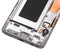 Pantalla OLED para Samsung Galaxy S10 con marco (Blanco Prism)