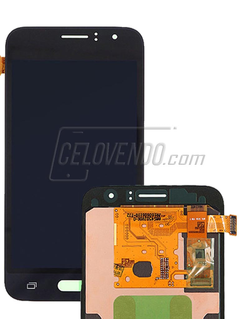 Pantalla Samsung Galaxy J1 2016 (SM-J120) Negra - Celovendo. Repuestos para celulares en Guatemala.