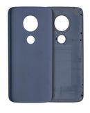 Tapa trasera de vidrio para Motorola Moto G7 Play (XT1952 / 2019) (Indigo oscuro) (Version EE.UU.)
