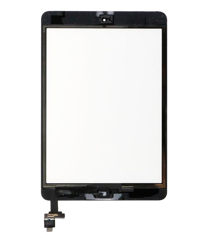 Digitalizador para iPad Mini 1 / iPad Mini 2 con chip IC y boton de inicio pre-instalado (Negro)