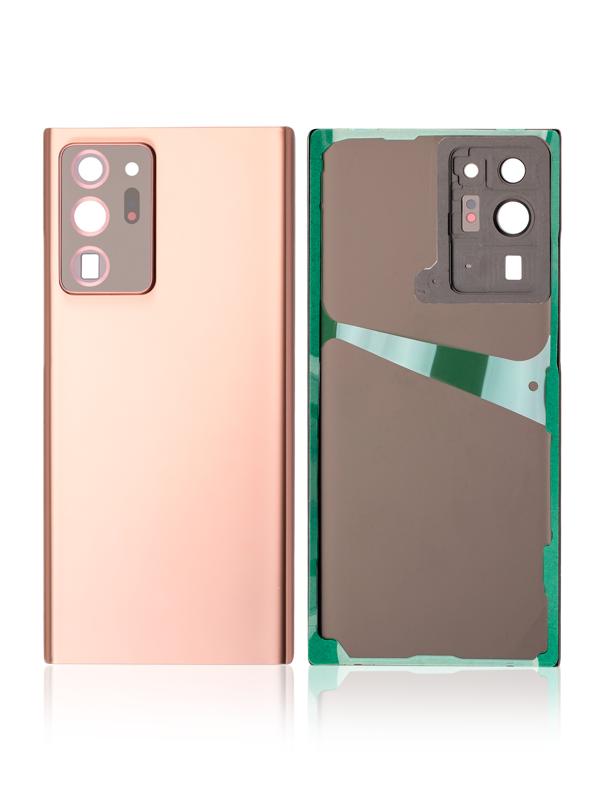 Tapa trasera con lente de camara para Samsung Galaxy Note 20 Ultra (Sin logo) (Mystic Bronze)
