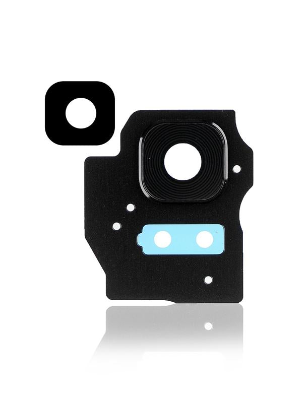 Lente de camara trasera con aro para Samsung Galaxy S8 Plus (Negro)