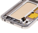 Pantalla OLED con marco para Samsung Galaxy A5 (A520 / 2017) Dorado