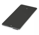 Pantalla OLED para Samsung Galaxy A51 5G (A516 / 2020) con marco (Prism Cube White) original